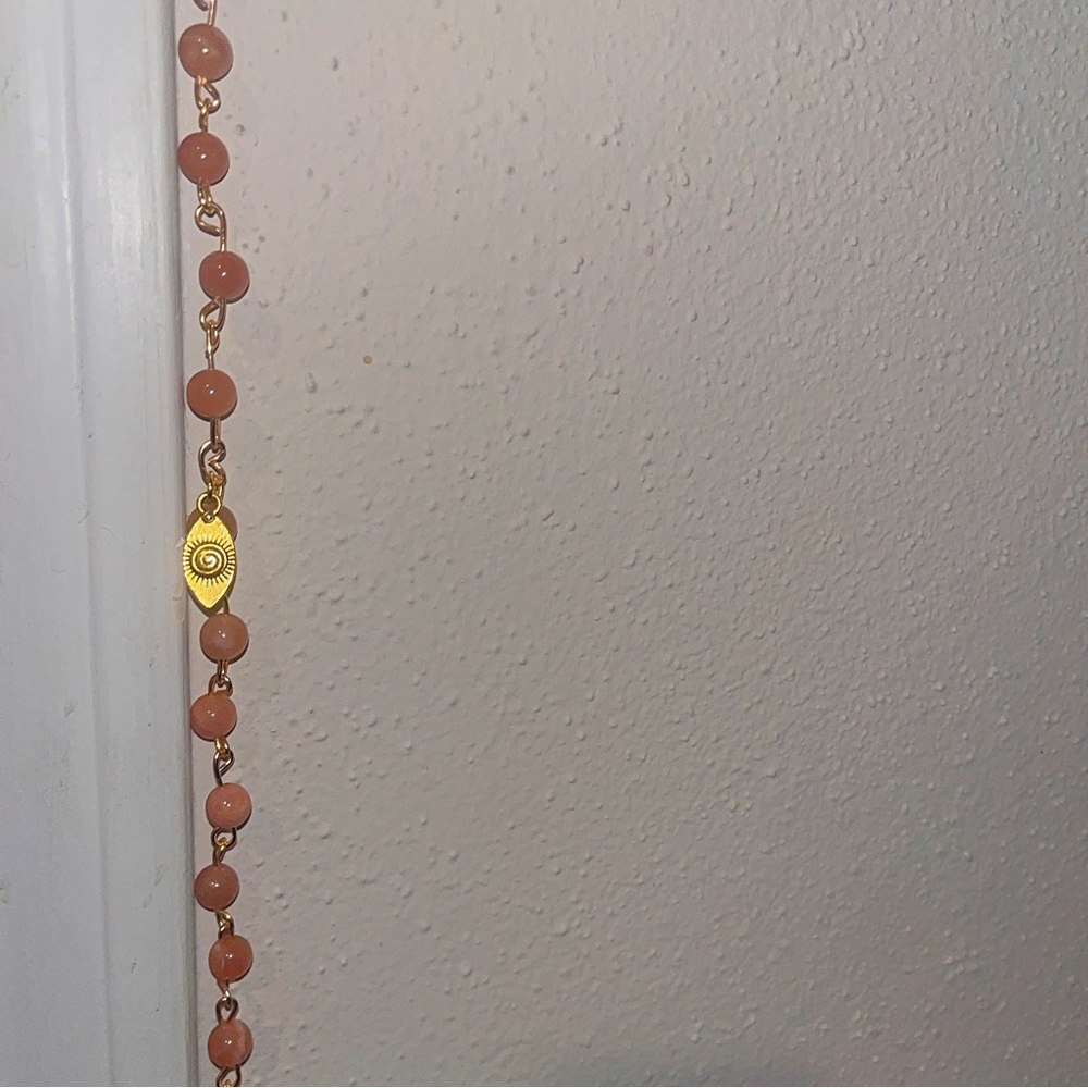 Eye See Happiness- Sunstone Necklace